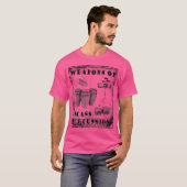 Conga Drum en Bongo Drum Wapens van de Massa Percu T-shirt (Voorkant volledig)