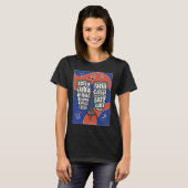 Conga drum muziekinstrument professionals Cuba T-shirt (Voorkant volledig)