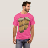 Conga Drummer Gift T-shirt (Voorkant volledig)