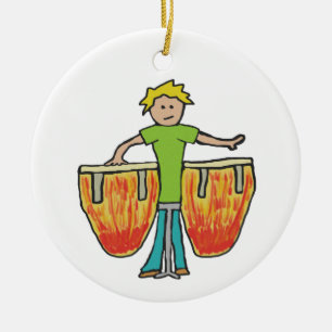 Conga Drums Keramisch Ornament
