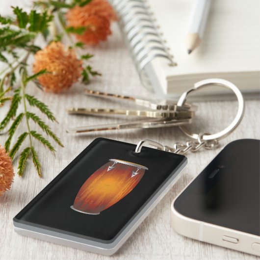 Conga drums sleutelhanger (Voorkant Rechts)