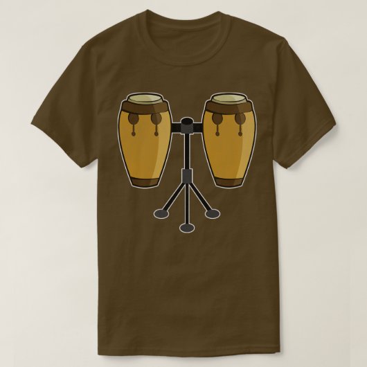 Conga Drums T-shirt (Design voorkant)