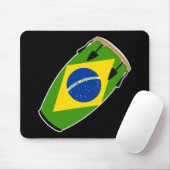 Conga Flag Brazilië Muismat (Met muis)