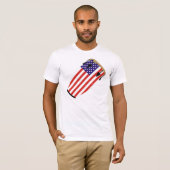 Conga Flag USA T-shirt (Voorkant volledig)