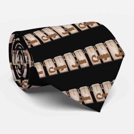 Conga-lijn Stropdas (Opgerold)