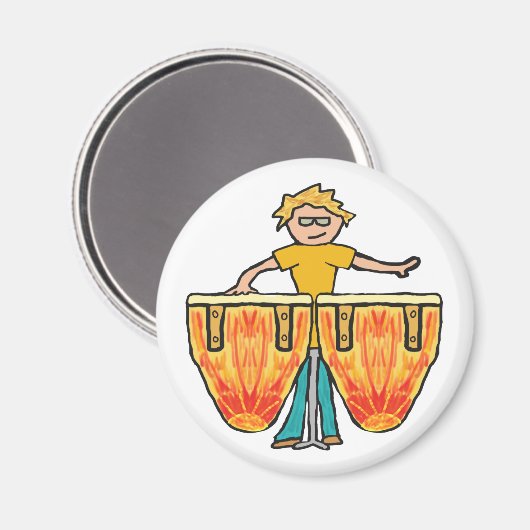 Conga Magneet (Voorkant / Achterkant)