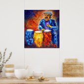 CONGA MAN POSTER (Keuken)