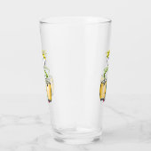 Conga spelende Stickman Glas (Rechts)