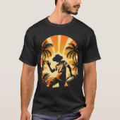Conga Speler Conguero Tumbadora Congas Drum T-shirt (Voorkant)