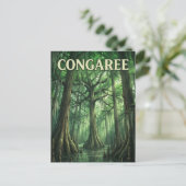 Congaree Forest Briefkaart (Staand voorkant)