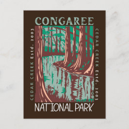 Congaree National Park Cedar Creek  Briefkaart