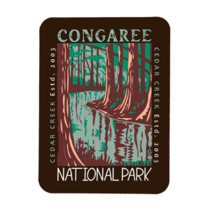 Congaree National Park Cedar Creek  Magneet