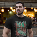 Congaree National Park Cedar Creek  T-shirt<br><div class="desc">Ontwerp vectorillustraties samenstellen. In het park wordt het grootste deel van het oude bos met bodemhout in de Verenigde Staten behouden.</div>
