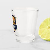 Congaree National Park Illustration Travel  Shot Glas (Rechts)