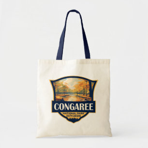Congaree National Park Illustration Travel  Tote Bag