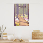 Congaree National Park Reisposter Poster (Keuken)