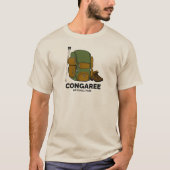 Congaree National Park rugzak T-shirt (Voorkant)