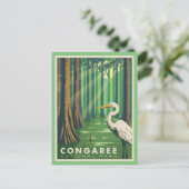 Congaree National Park SC ansichtkaart Briefkaart (Staand voorkant)