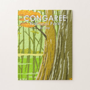 Congaree National Park South Carolina Art  Legpuzzel