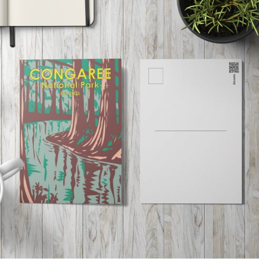Congaree National Park South Carolina  Briefkaart