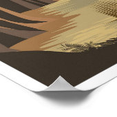 Congaree National Park South Carolina Illustration Poster (Hoek)