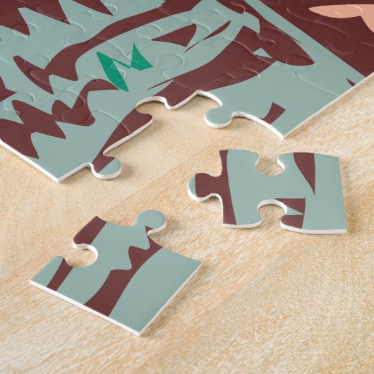 Congaree National Park South Carolina  Legpuzzel (Zijkant)