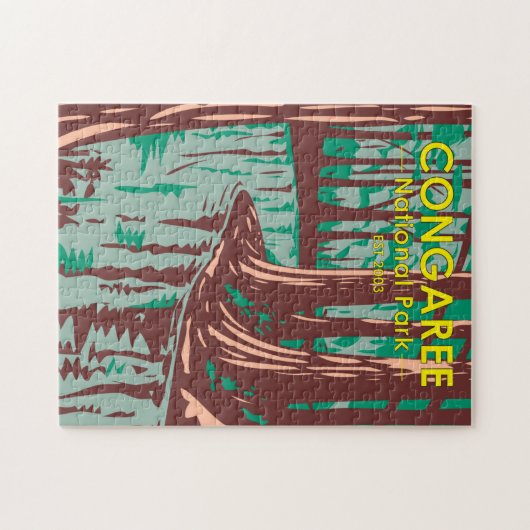 Congaree National Park South Carolina  Legpuzzel (Horizontaal)