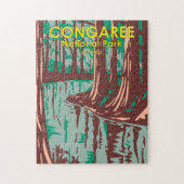 Congaree National Park South Carolina  Legpuzzel (Verticaal)