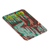 Congaree National Park South Carolina  Mag Magneet (Rechterzijde)