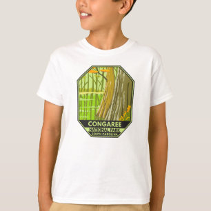 Congaree National Park South Carolina Retro T-shirt