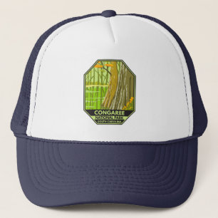 Congaree National Park South Carolina Retro Trucker Pet