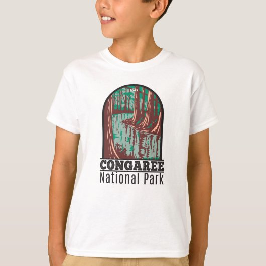 Congaree National Park South Carolina  T-Sh T-shirt (Voorkant)