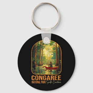 Congaree National Park South Carolina Wandelen Sleutelhanger