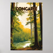 Congaree National Park Travel PS Poster (Voorkant)