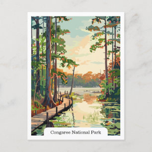 Congaree National Park USA Briefkaart