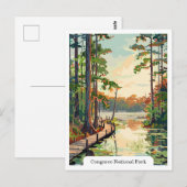 Congaree National Park USA Briefkaart (Voorkant / Achterkant)