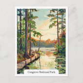 Congaree National Park USA Briefkaart (Voorkant)