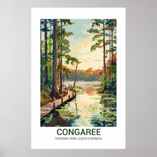 Congaree National Park, Verenigde Staten Poster