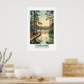 Congaree National Park, Verenigde Staten Poster (Keuken)