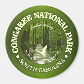 Congaree NP (rd)2 Magneet (Voorkant)