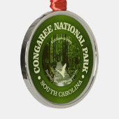Congaree NP (rd)2 Metalen Ornament (Rechts)