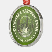 Congaree NP (rd)2 Metalen Ornament (Links)