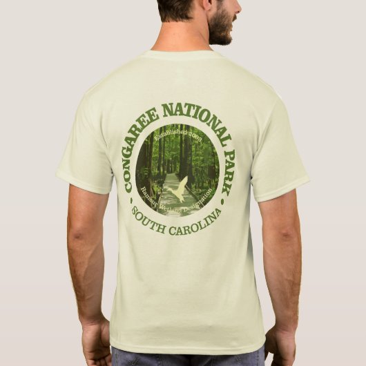 Congaree NP (rd)2 T-shirt (Achterkant)