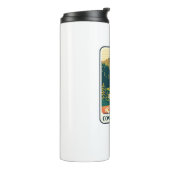 Congaree River South Carolina Kleuren Thermosbeker (Gedraaid links)