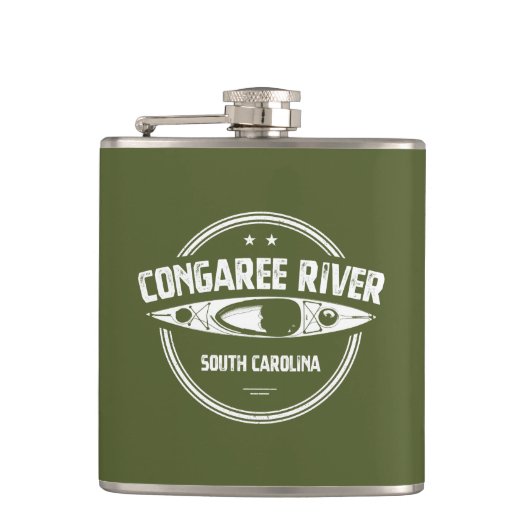 Congaree South Carolina Kayaking Heupfles (Voorkant)