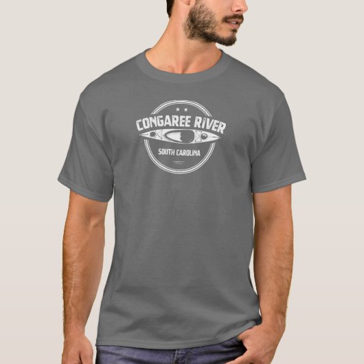 Congaree South Carolina Kayaking T-shirt (Voorkant)