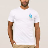Congenitaal diaphragmatic Hernia CDH Awareness T-s T-shirt (Voorkant)