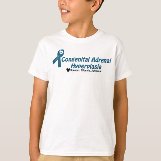 Congenitale Adrenale Hyperplasie T-shirt (Voorkant)