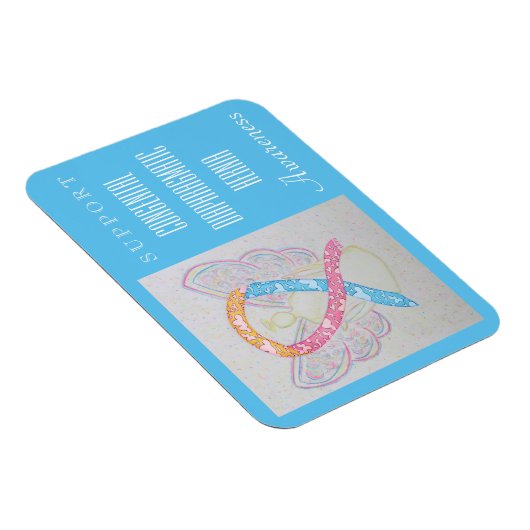 Congenitale diafragmatische Hernia Ribbon Magnet Magneet (Rechterzijde)