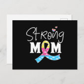 Congenitale diaphragmatica Hernia Awareness CDH Ma Briefkaart (Voorkant / Achterkant)